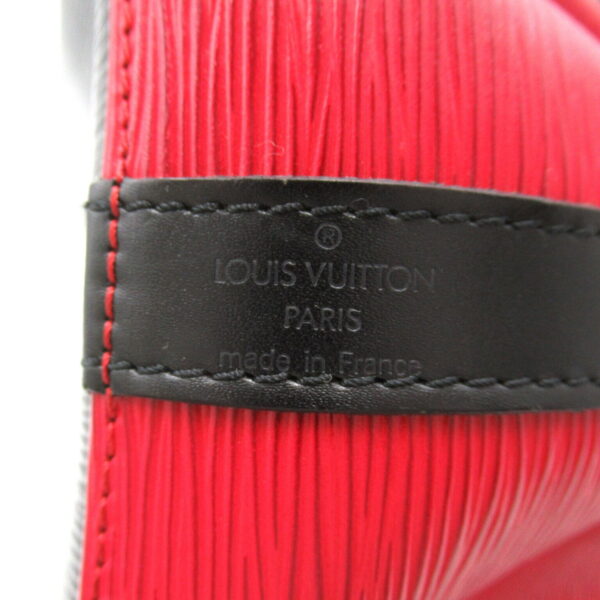 2106800537307 7 Louis Vuitton Petit Noe Epi Shoulder Bag Red Black