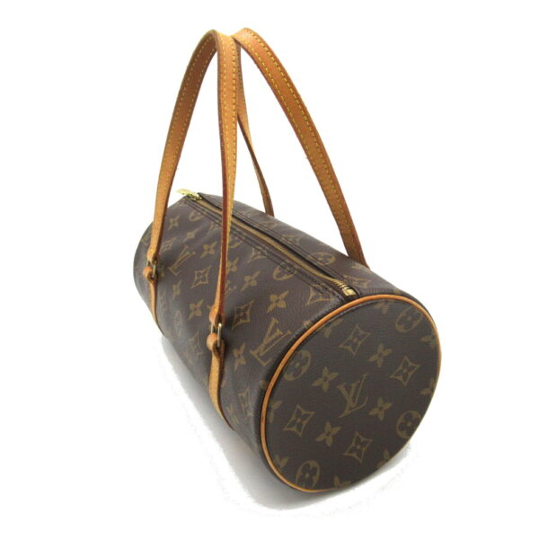 2106800537338 3 Louis Vuitton Papillon PM Monogram Handbag Brown