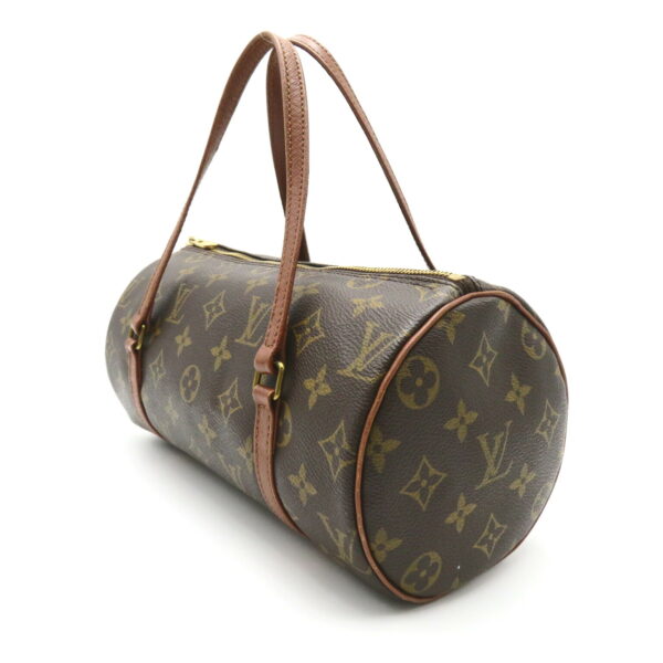 2106800540475 3 Louis Vuitton Papillon PM Monogram Shoulder Bag Brown