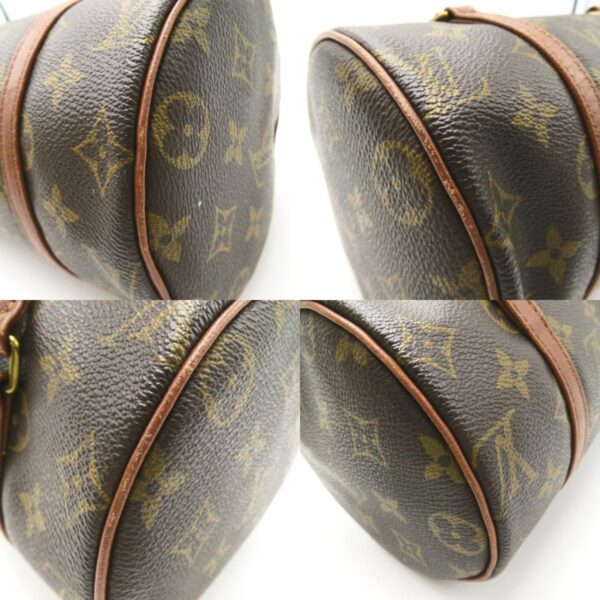 2106800540475 9c Louis Vuitton Papillon PM Monogram Shoulder Bag Brown