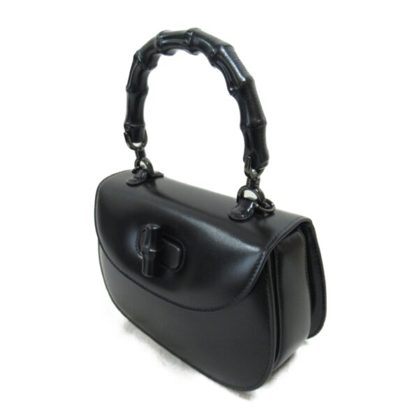 2106800542240 3 Gucci Bamboo 1947 Handbag Black