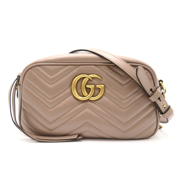 2106800542899 1 Gucci Gg Marmont Shoulder Bag Beige