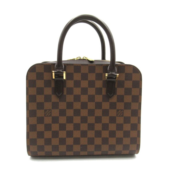 2106800543605 1 Louis Vuitton Triana Handbag Damier Brown