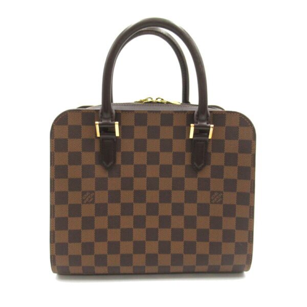 2106800543605 2 Louis Vuitton Triana Handbag Damier Brown