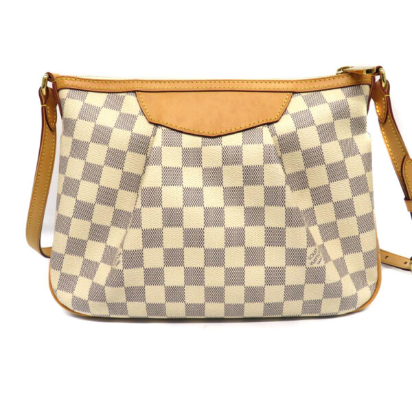 21073732 Louis Vuitton Syracuse PM Shoulder Bag Damier Azur White