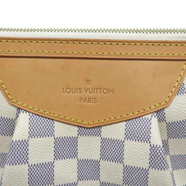 21073738 Louis Vuitton Syracuse PM Shoulder Bag Damier Azur White