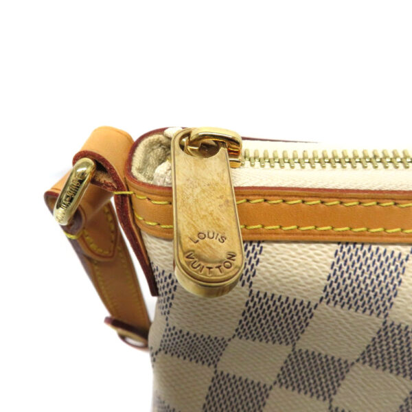 21073739 Louis Vuitton Syracuse PM Shoulder Bag Damier Azur White