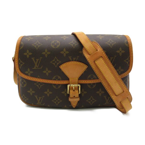 2107400209250 1 Louis Vuitton Sologne Shoulder Bag Monogram Brown