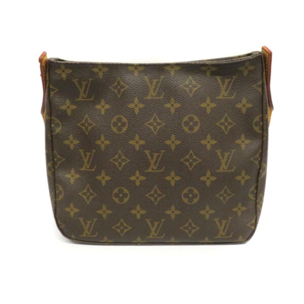 21075222 Louis Vuitton Looping MM Shoulder Bag Monogram Canvas Brown