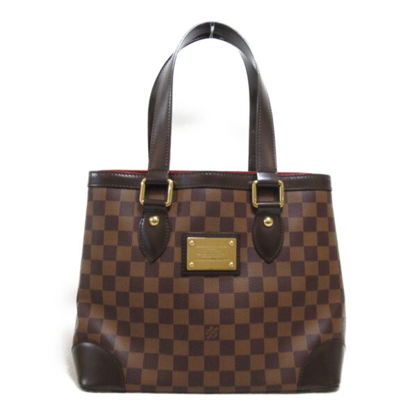 2107600952345 2 Louis Vuitton Hampstead PM Tote Bag Damier Brown