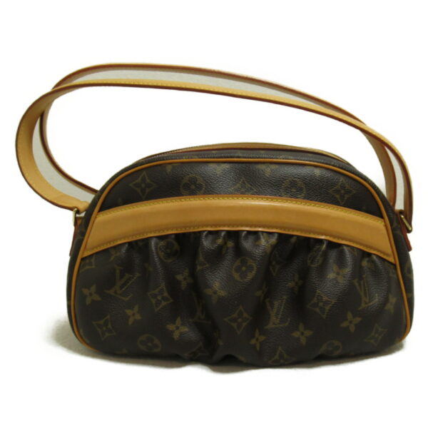 2107600955476 1 Louis Vuitton Clara Shoulder Bag Monogram Brown