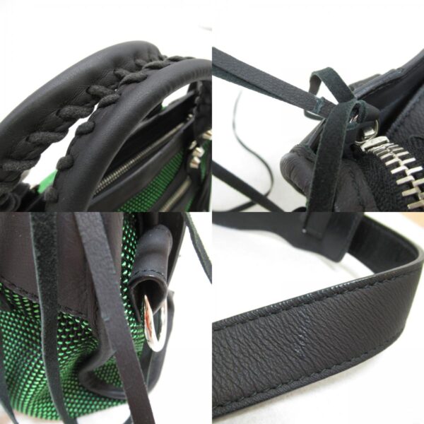 2107600964621 7c Balenciaga City Bag Green Black