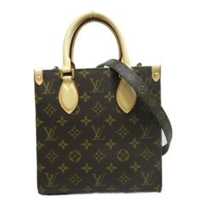 2107600972015 3 Louis Vuitton On My Side PM Monogram Calf Leather 2WAY Shoulder Bag Black