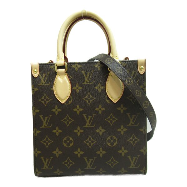 2107600972015 3 Louis Vuitton Sac Plat BB Tote Bag Monogram Brown