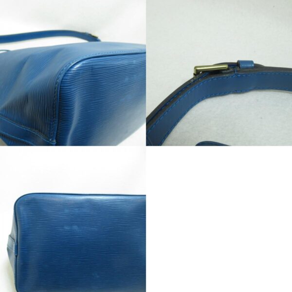 2107600972053 8c Louis Vuitton Petit Noe Shoulder Bag Epi Blue