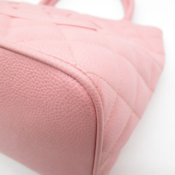 2107600975351 5 CHANEL Reprint Tote Bag Caviar Skin Pink