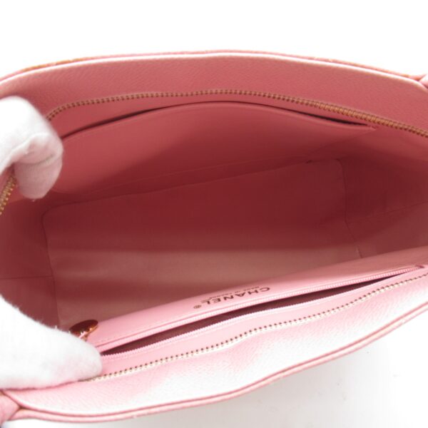 2107600975351 9 CHANEL Reprint Tote Bag Caviar Skin Pink