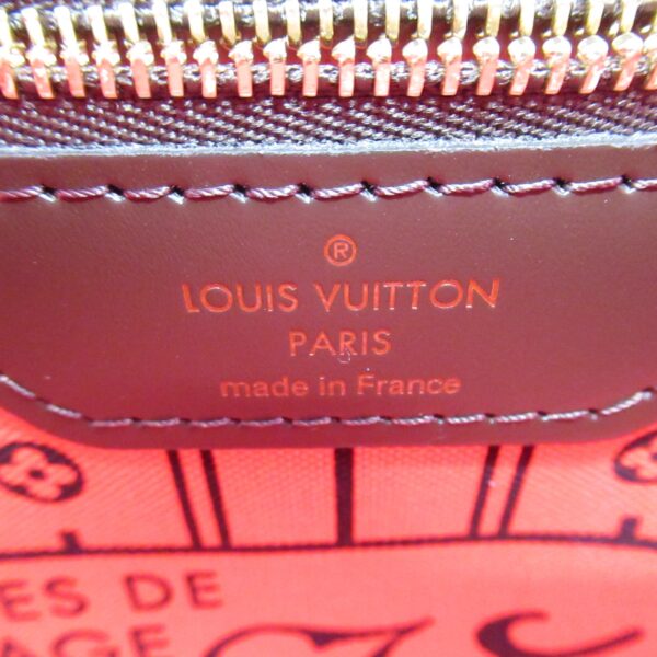 2107600977355 9 Louis Vuitton Neverfull MM Tote Bag Damier Brown