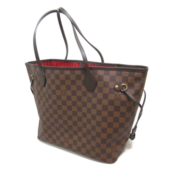 2107600978154 4 Louis Vuitton Neverfull MM Tote Bag Damier Brown