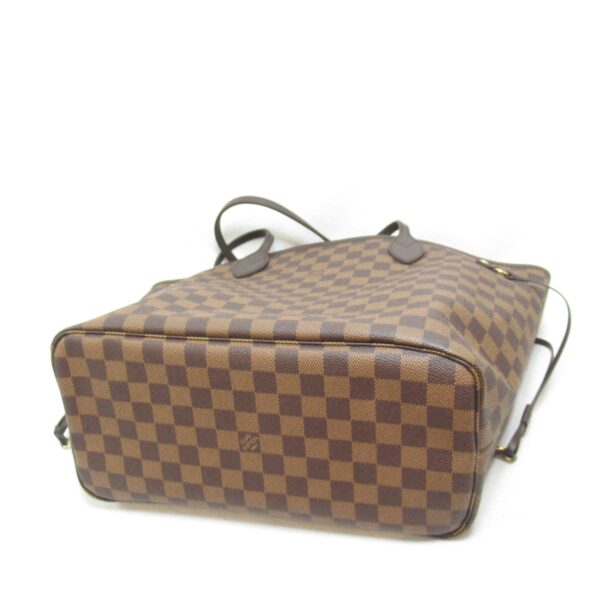 2107600978154 5 Louis Vuitton Neverfull MM Tote Bag Damier Brown