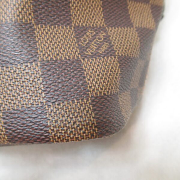 2107600978154 6 Louis Vuitton Neverfull MM Tote Bag Damier Brown