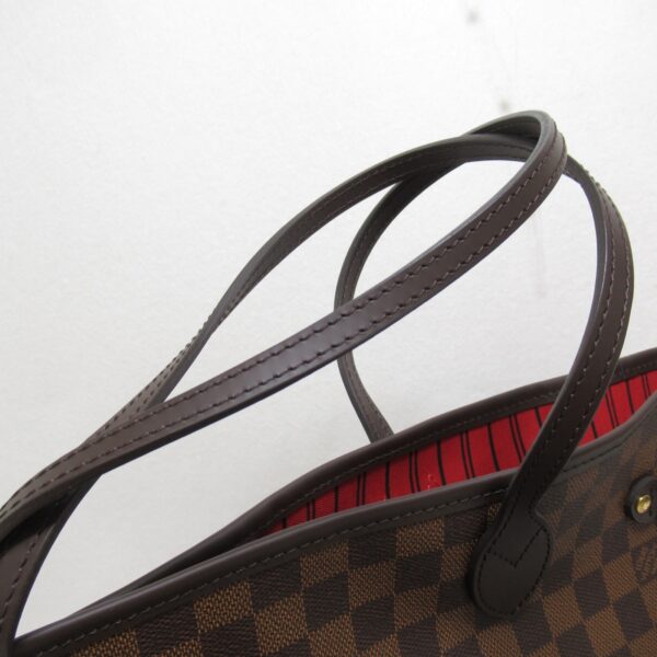 2107600978154 8 Louis Vuitton Neverfull MM Tote Bag Damier Brown