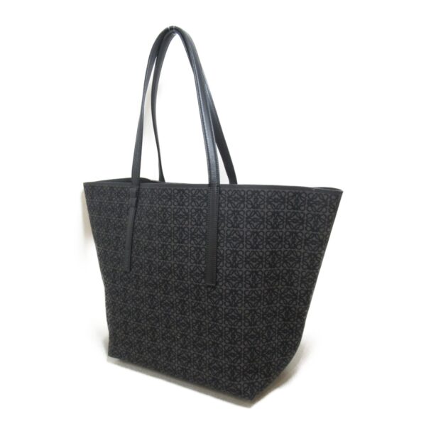 2107600978277 4 Loewe Anagram Canvas Tote Bag Black