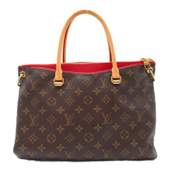 2107600979847 5 LOUIS VUITTON Pallas Tote Bag Monogram Brown