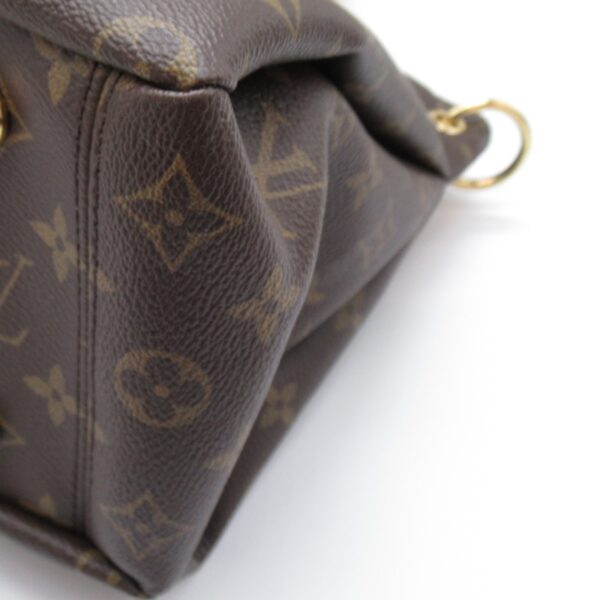 2107600979847 7 LOUIS VUITTON Pallas Tote Bag Monogram Brown