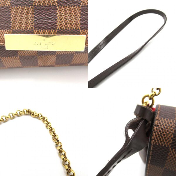 2107600984001 9c LOUIS VUITTON Hoxton PM 2way Shoulder Bag Damier Brown