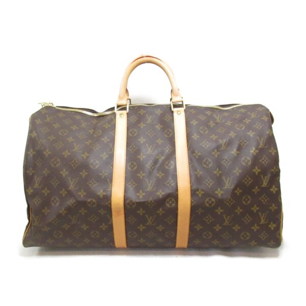 2107600984520 2 LOUIS VUITTON Keepall 55 Bag Monogram Bag Brown