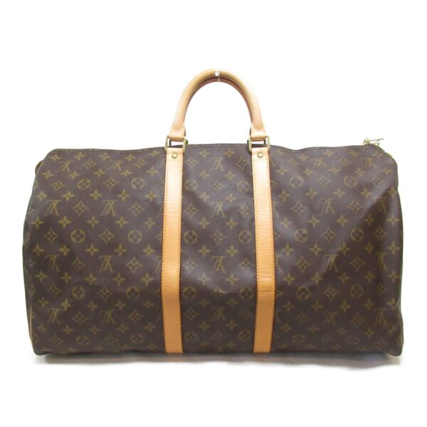 2107600984520 3 LOUIS VUITTON Keepall 55 Bag Monogram Bag Brown