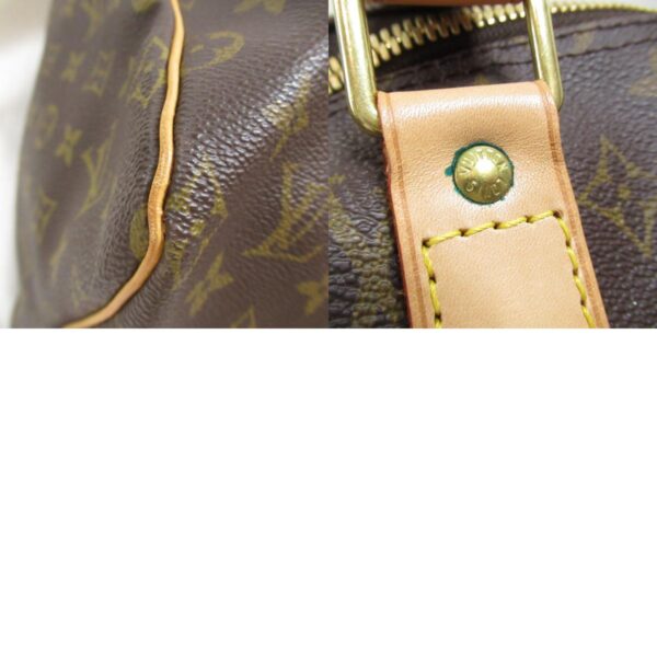 2107600984520 7c LOUIS VUITTON Keepall 55 Bag Monogram Bag Brown