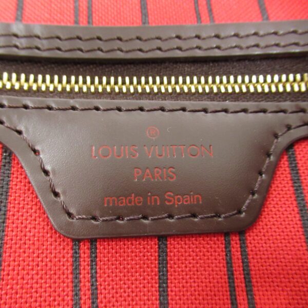 2107600986340 10 LOUIS VUITTON Neverfull MM Tote Bag Damier Bag Brown