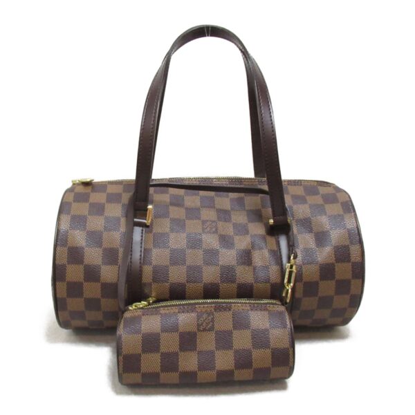 2107600986968 2 Louis Vuitton Papillon 30 Damier Shoulder Bag Brown