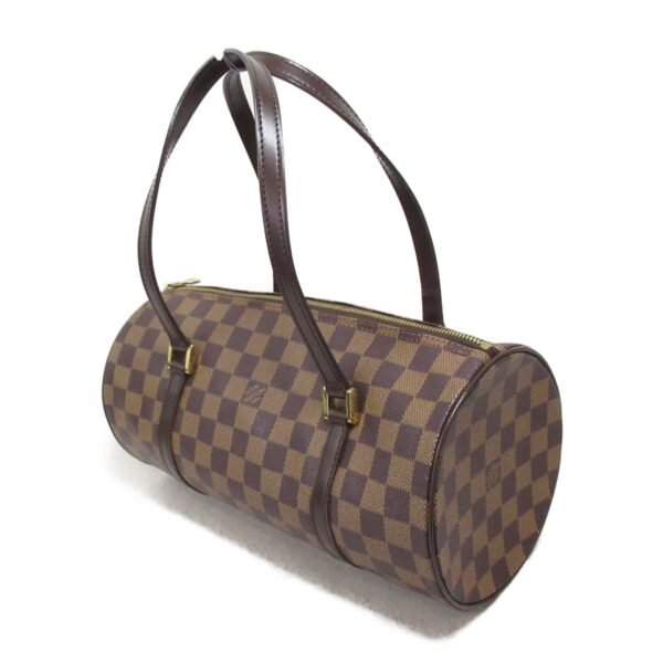 2107600986968 4 Louis Vuitton Papillon 30 Damier Shoulder Bag Brown