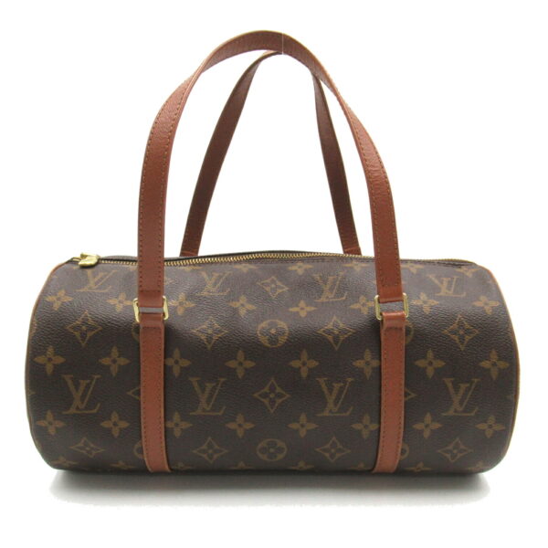 2107600989006 2 Louis Vuitton Papillon GM Monogram Shoulder Bag Brown