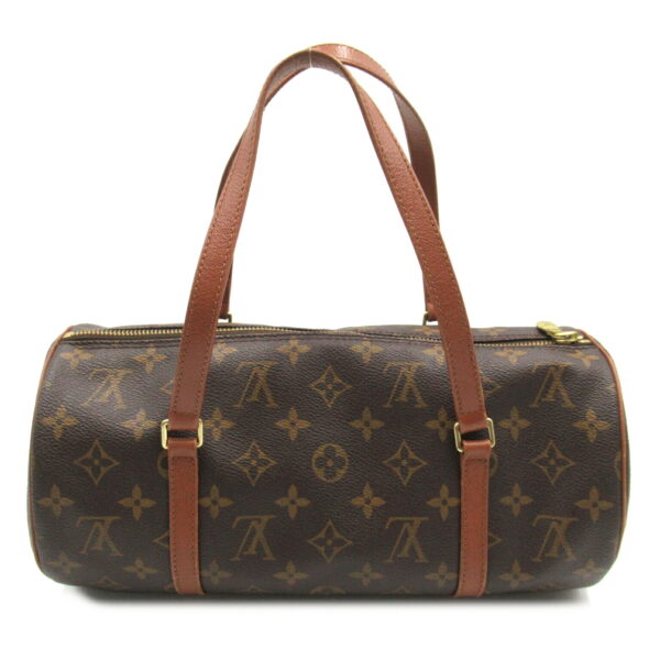 2107600989006 3 Louis Vuitton Papillon GM Monogram Shoulder Bag Brown