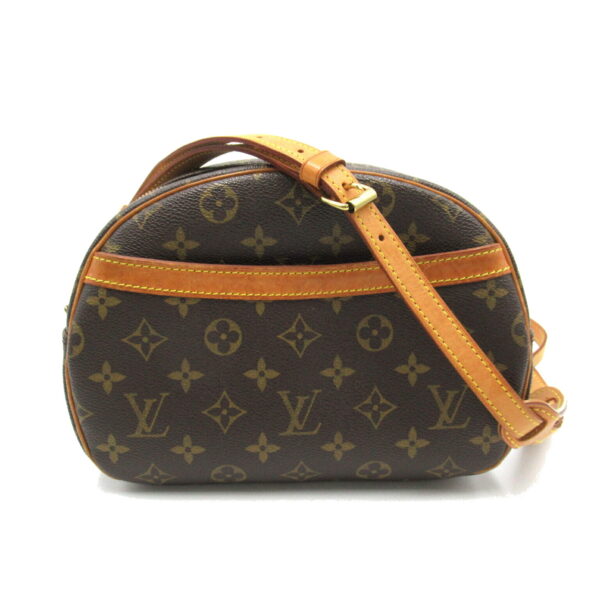 2107600989013 1 Louis Vuitton Blois Monogram Shoulder Bag Brown