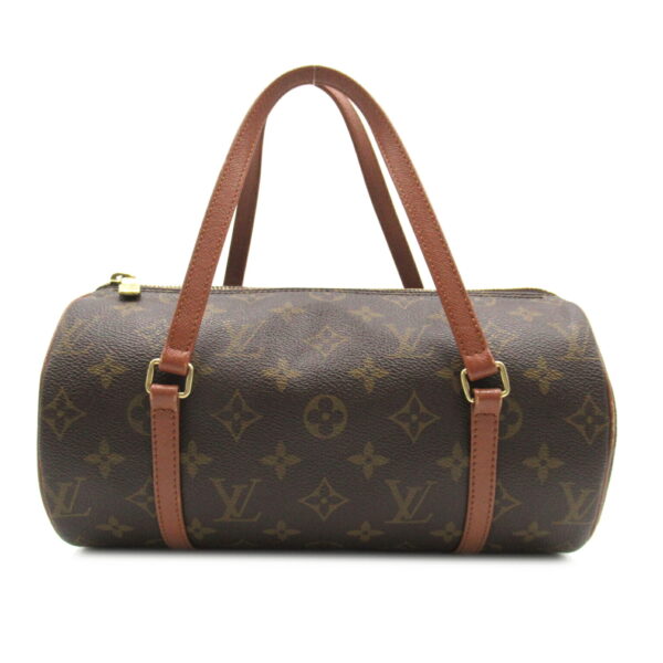 2107600989051 1 Louis Vuitton Papillon PM Monogram Shoulder Bag Brown