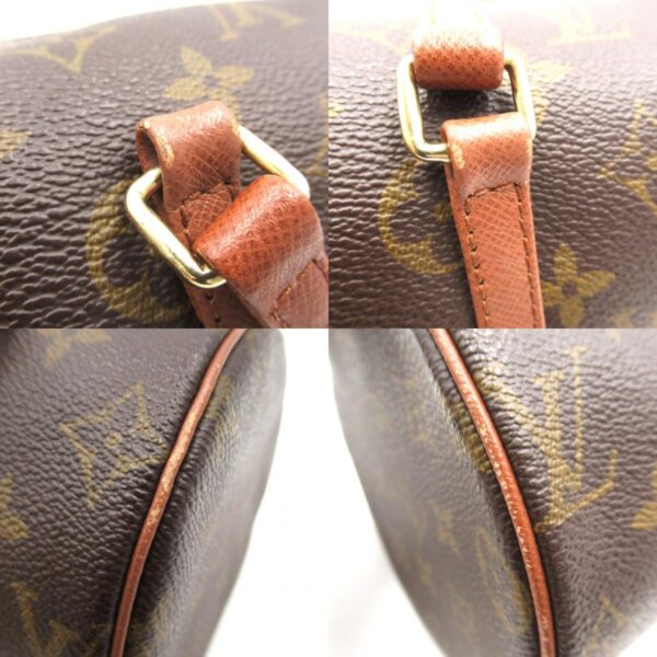 2107600989051 12c Louis Vuitton Papillon PM Monogram Shoulder Bag Brown