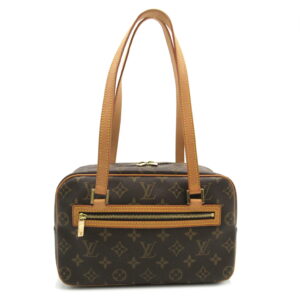 2107600989181 1 Louis Vuitton Monogram Sac Flannery 45 Shoulder Bag Brown