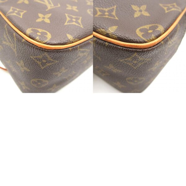 2107600989181 13c Louis Vuitton Cite MM Monogram Shoulder Bag Brown