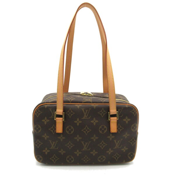 2107600989181 2 Louis Vuitton Cite MM Monogram Shoulder Bag Brown