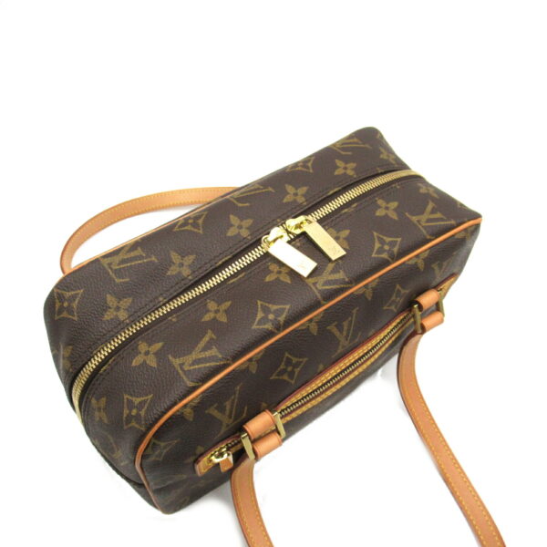 2107600989181 4 Louis Vuitton Cite MM Monogram Shoulder Bag Brown