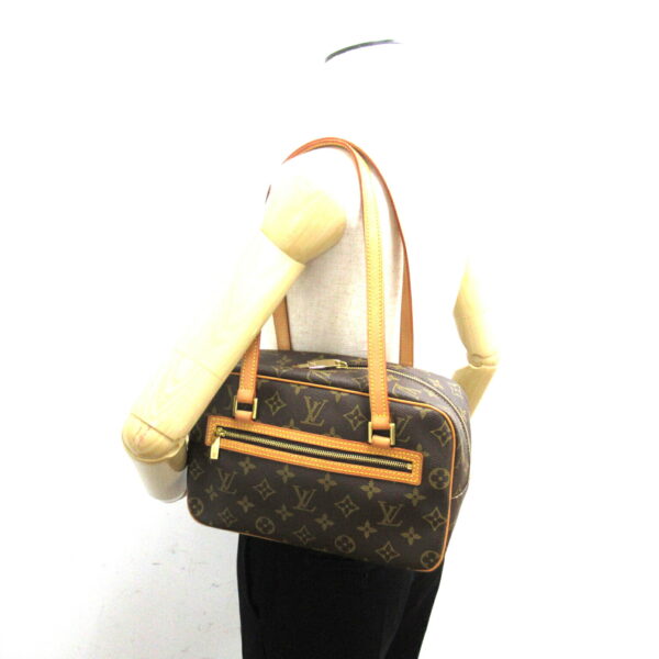 2107600989181 6 Louis Vuitton Cite MM Monogram Shoulder Bag Brown