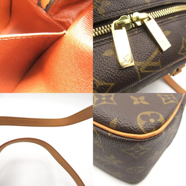 2107600989181 9c Louis Vuitton Cite MM Monogram Shoulder Bag Brown