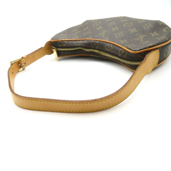 2107600992891 6 Louis Vuitton Pochette Croissant Monogram Shoulder Bag Brown