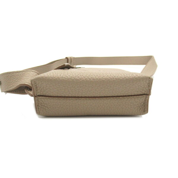 2107601003398 4 Loewe Vertical T Shoulder Leather Waist Bag Beige