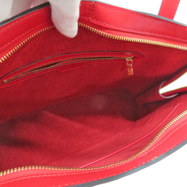 21081317 Louis Vuitton Rusac Tote Bag Epi Carmine Red